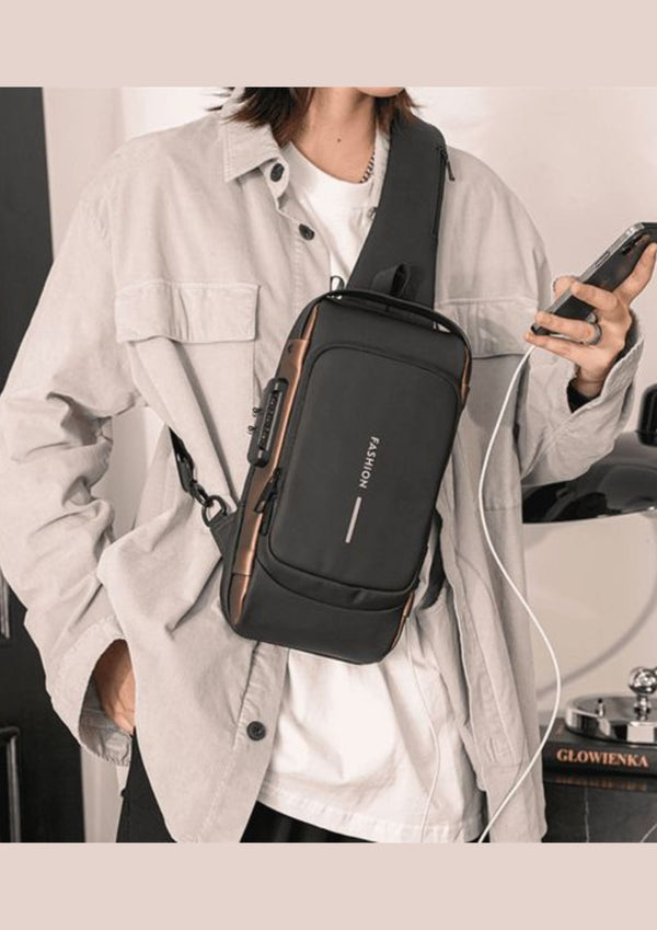 Chest Bag Crossbody Tech Sling Bag For Men & Women