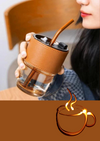 Coffee Mug With Lid And Straw