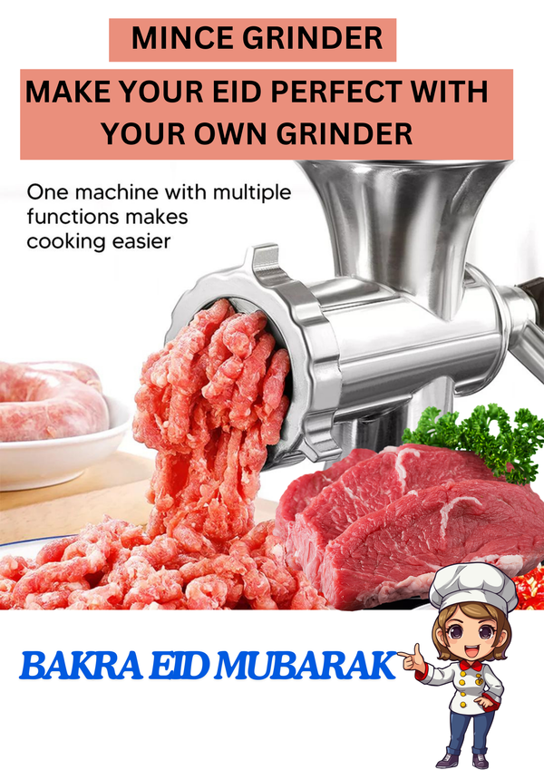 Aluminium Meat Mincer Grinder (keema Machine)