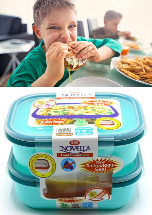 Deal of 2 -Premium Multipurpose Oven Safe Airtight Lunch Box