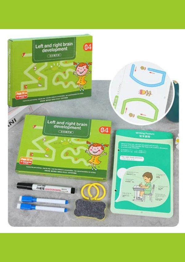 Magical Tracing Training Book with Pen