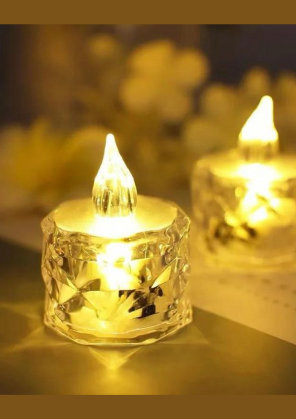 Led Tealight Decorative Candles (Pack 24)